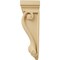 Ekena Millwork 7 1/2"W x 4 1/2"D x 14"H Cole Pilaster Wood Corbel, Alder CORW07X04X14COAL - alternate 3
